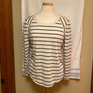 Veronica Beard mason Baseball tee size XL